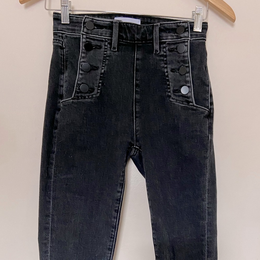 SALE! Loft Black Sailor Skinny Jeans